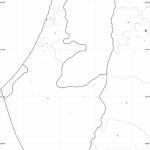 Israel Map Blank And Travel Information | Download Free Israel Map Blank With Regard To Blank Map Israel Printable