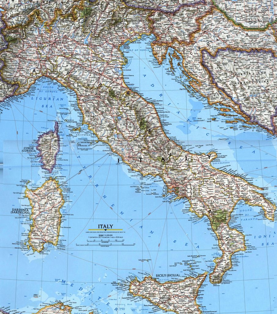 Italy Maps Printable Maps Of Italy For Download for Large Map Of