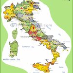 Italy Tourist Map Within Free Printable Map Of Italy