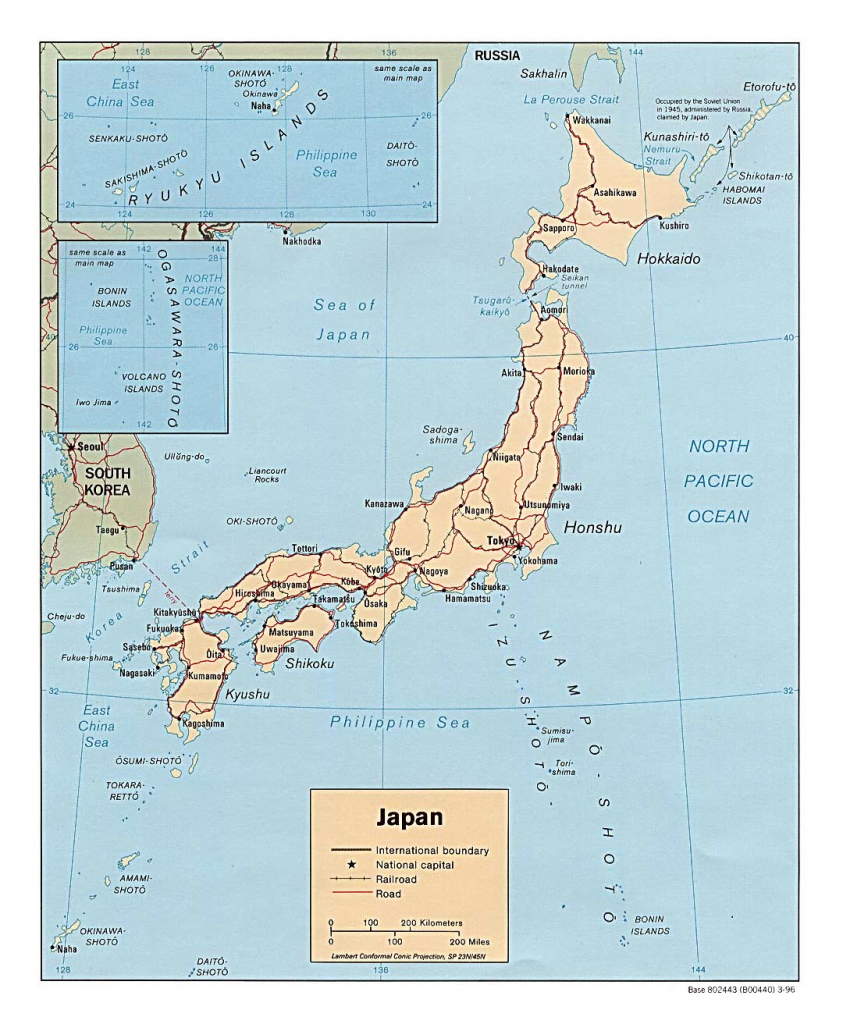Japan Maps | Printable Maps Of Japan For Download throughout Free Printable Map Of Japan