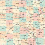 Kansas Road Map   Ks Road Map   Kansas Highway Map Pertaining To Printable Street Map Of Wichita Ks