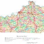Kentucky Printable Map Pertaining To Printable Map Of Kentucky