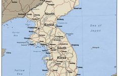 Printable Map Of Korea