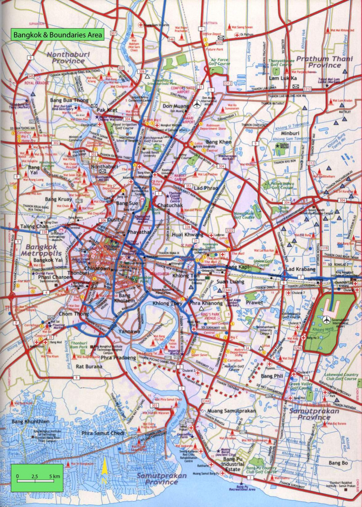 Large Bangkok Maps For Free Download And Print | High-Resolution And with Bangkok Tourist Map Printable