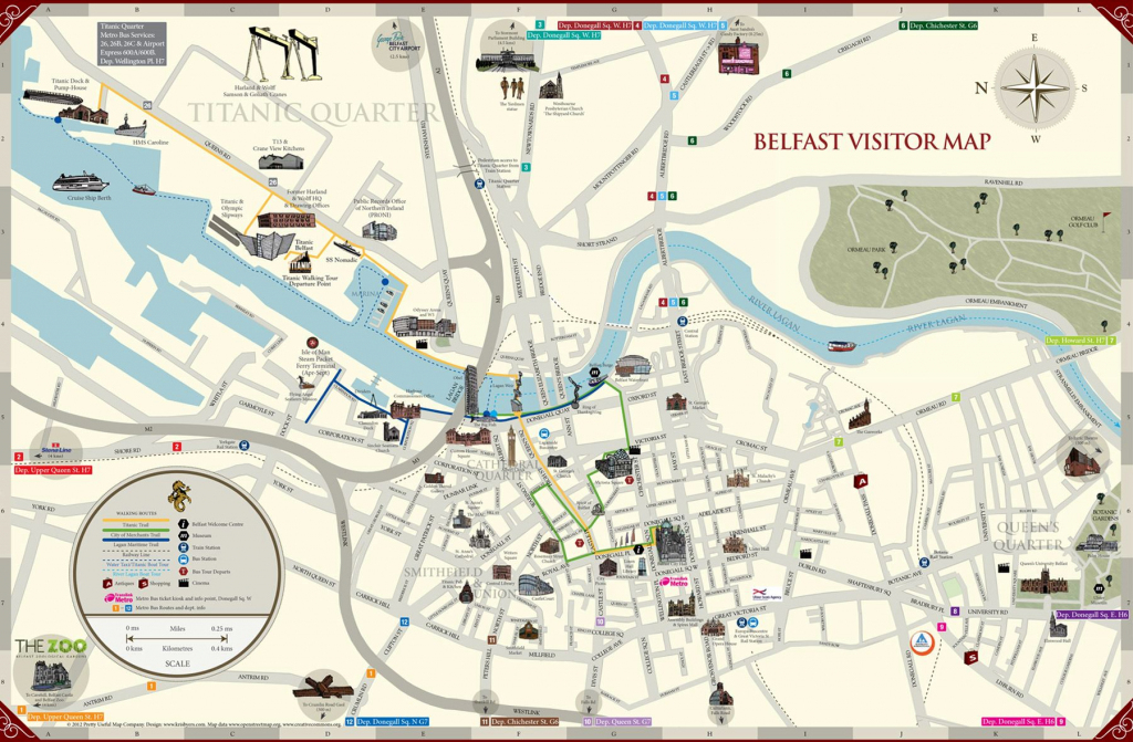 Large Belfast Maps For Free Download And Print | High-Resolution And in Belfast City Map Printable