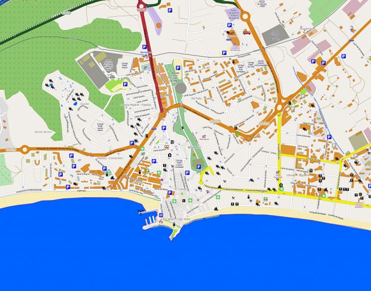 Large Benidorm Maps For Free Download And Print | High-Resolution ...