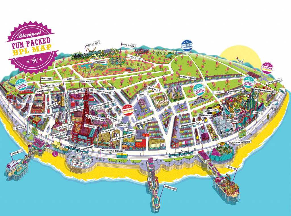 Large Blackpool Maps For Free Download And Print | High-Resolution inside Blackpool Tourist Map Printable