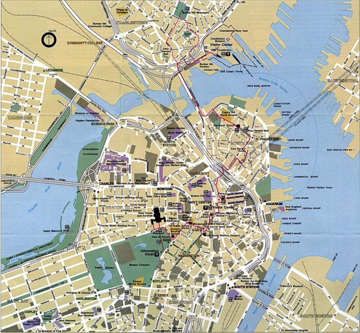 Large Boston Maps For Free Download And Print | High-Resolution And ...