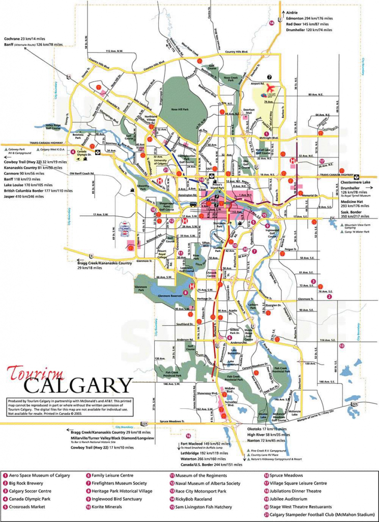 Large Calgary Maps For Free Download And Print | High-Resolution And intended for Printable Map Of Downtown Calgary