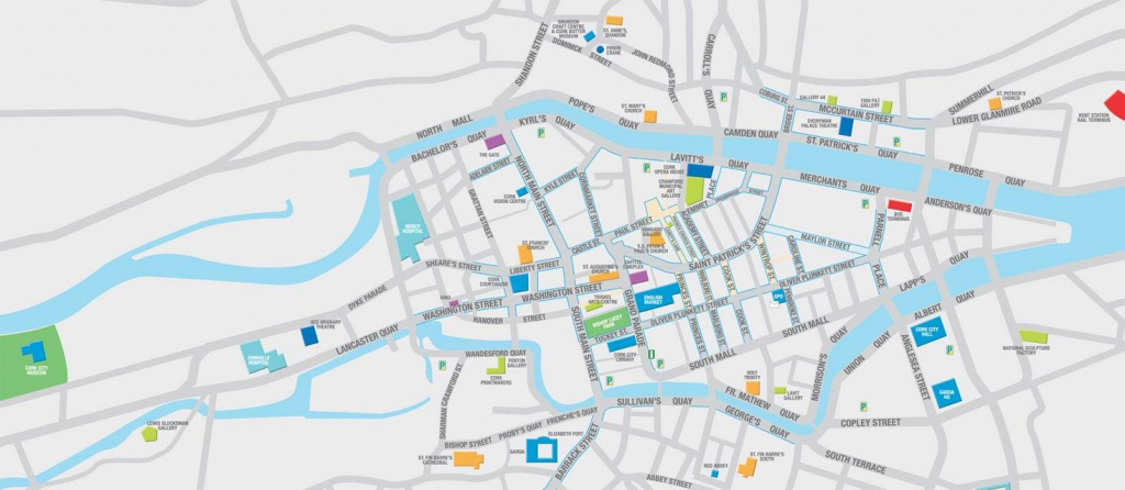 Large Cork Maps For Free Download | High-Resolution And Detailed in Cork City Map Printable