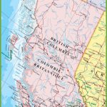 Large Detailed Map Of British Columbia With Cities And Towns Within Printable Map Of Bc