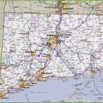 Large Detailed Map Of Connecticut With Cities And Towns With Regard To Printable Map Of Connecticut