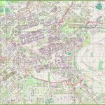 Large Detailed Map Of Edinburgh Regarding Edinburgh City Map Printable