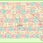 Large Detailed Map Of Iowa With Cities And Towns Inside Printable Iowa Road Map