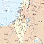 Large Detailed Map Of Israel Throughout Printable Map Of Israel