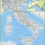 Large Detailed Map Of Italy For Large Map Of Italy Printable
