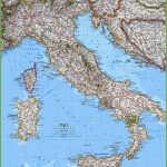 Large Detailed Map Of Italy With Cities And Towns Inside Printable Map Of Italy With Cities And Towns