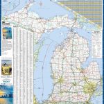 Large Detailed Map Of Michigan With Cities And Towns In Michigan County Maps Printable