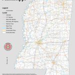 Large Detailed Map Of Mississippi With Cities And Towns In Printable Map Of Mississippi