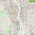 Large Detailed Map Of Portland Throughout Printable Map Of Portland Oregon