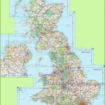 Large Detailed Map Of Uk With Cities And Towns Intended For Printable Map Of England With Towns And Cities