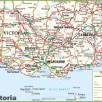 Large Detailed Map Of Victoria With Cities And Towns For Printable Map Of Victoria