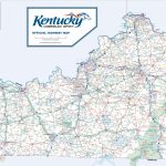 Large Detailed Road Map Of Kentucky Within Printable Map Of Kentucky