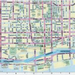 Large Detailed Tourist Map Of Downtown Of Toronto City | Vidiani With Regard To Printable Map Of Downtown Toronto
