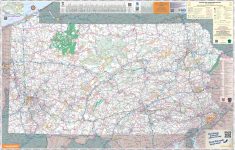Large Detailed Tourist Map Of Pennsylvania With Cities And Towns throughout Printable Road Map Of Pennsylvania
