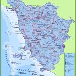Large Detailed Travel Map Of Tuscany With Cities And Towns | Italy Inside Printable Map Of Tuscany