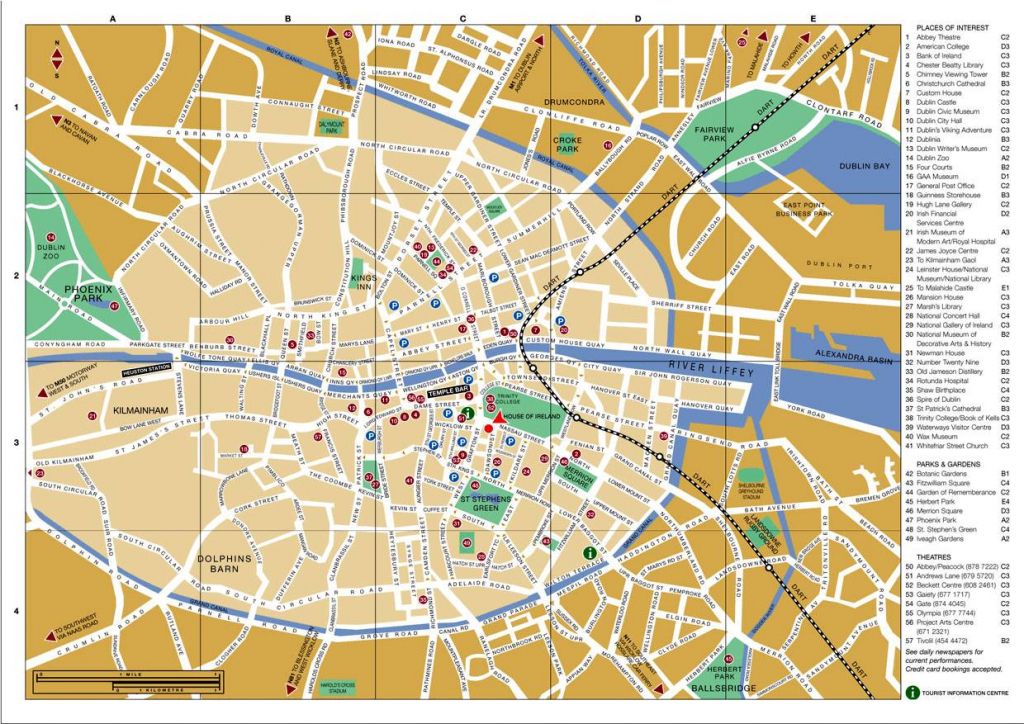 Large Dublin Maps For Free Download And Print | High-Resolution And within Printable Map Of Dublin