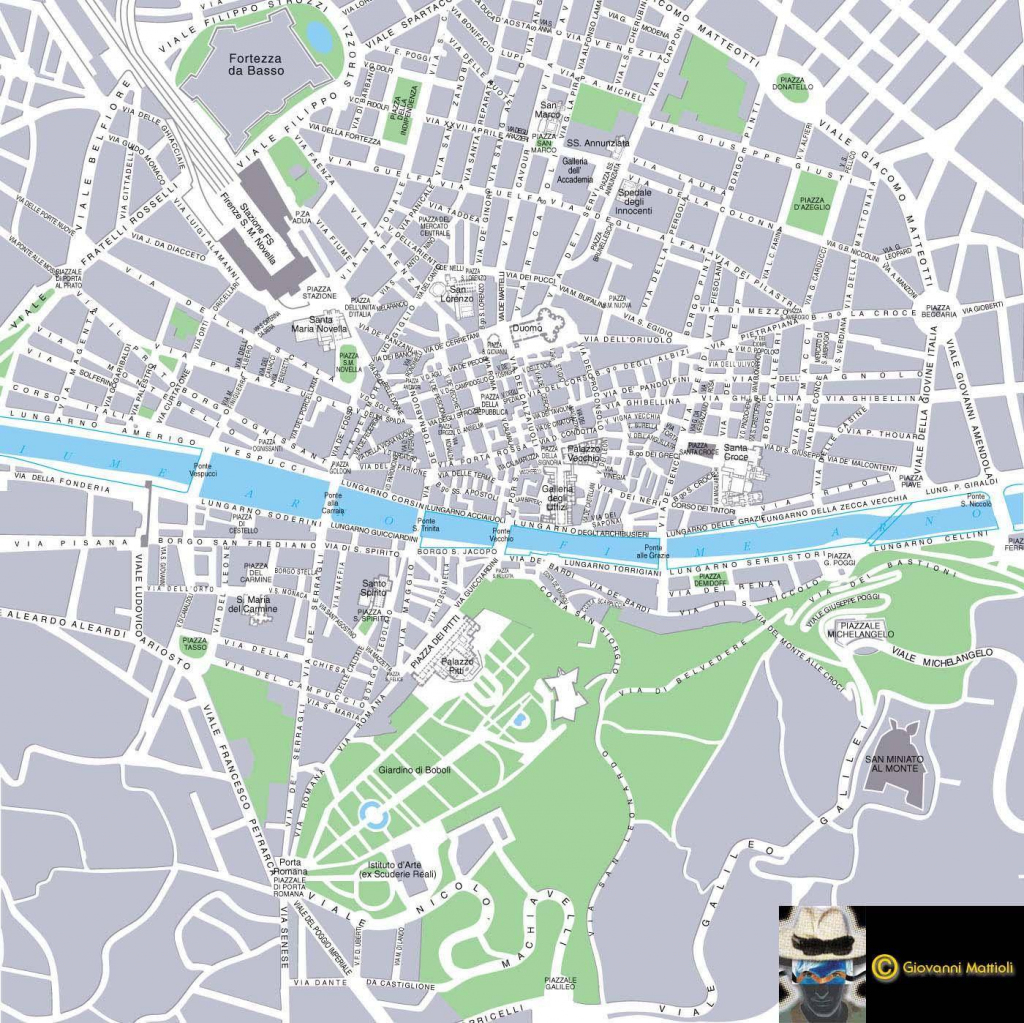 Large Florence Maps For Free Download And Print | High-Resolution intended for Printable Map Of Florence