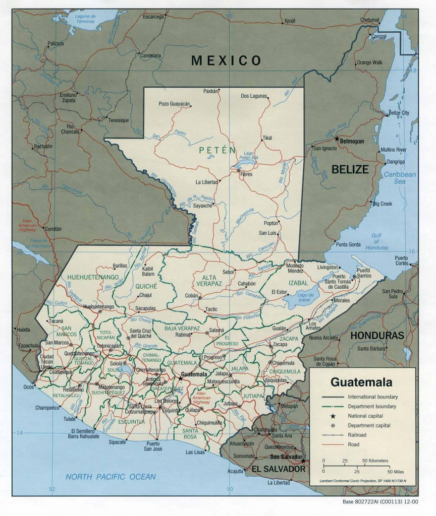 Large Guatemala City Maps For Free Download And Print | High with regard to Printable Map Of Guatemala