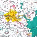 Large Houston Maps For Free Download And Print | High Resolution And For Downtown Houston Map Printable