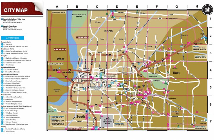 Large Memphis Maps For Free Download And Print | High-Resolution And ...