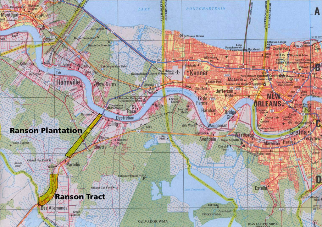 Large New Orleans Maps For Free Download And Print | High-Resolution pertaining to Printable Walking Map Of New Orleans
