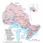 Large Ontario Town Maps For Free Download And Print | High With Printable Map Of Ontario