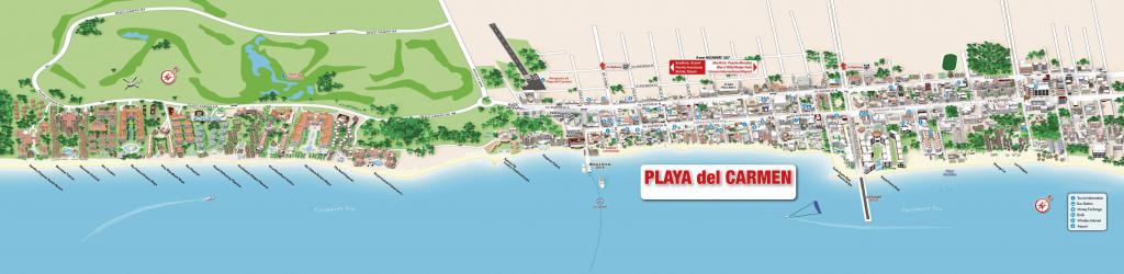 Large Playa Del Carmen Maps For Free Download And Print | High inside Printable Map Of Playa Del Carmen