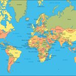 Large Printable World Map With Country Names | Travel Maps And Major For Large Printable World Map
