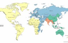 Large Printable World Map With Country Names
