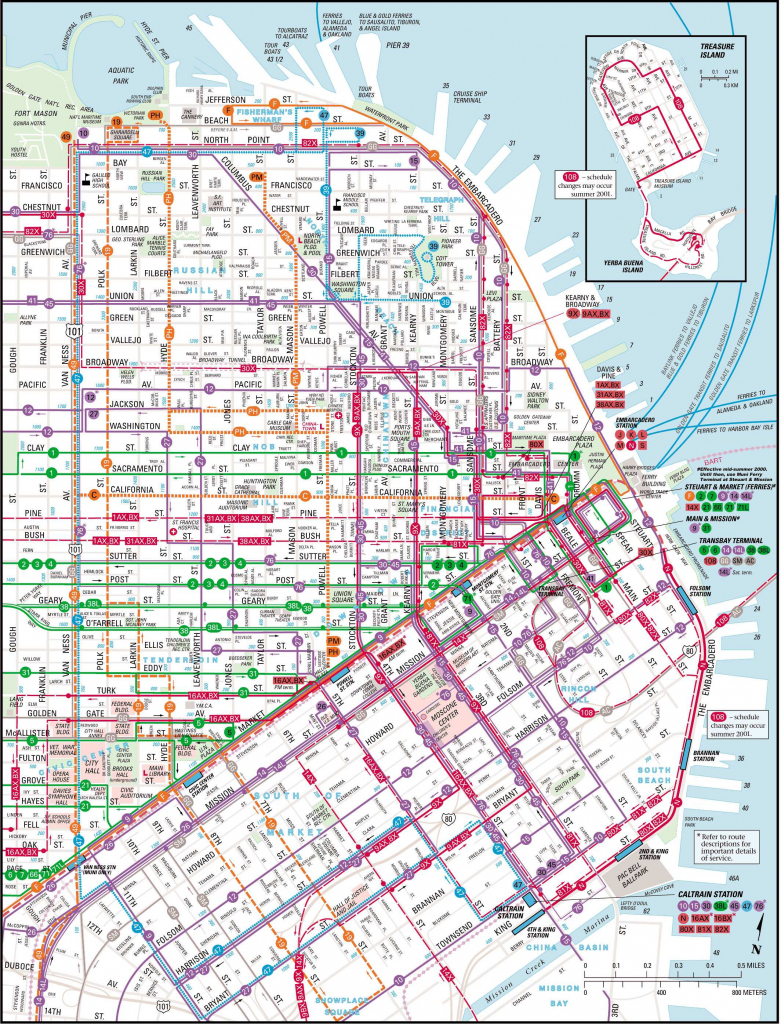 Large San Francisco Maps For Free Download And Print | High for Printable Map Of San Francisco