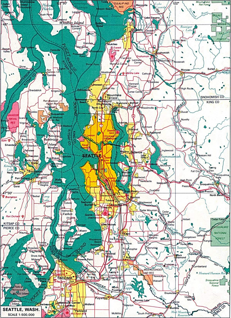 Large Seattle Maps For Free Download And Print | High-Resolution And with regard to Seattle Tourist Map Printable