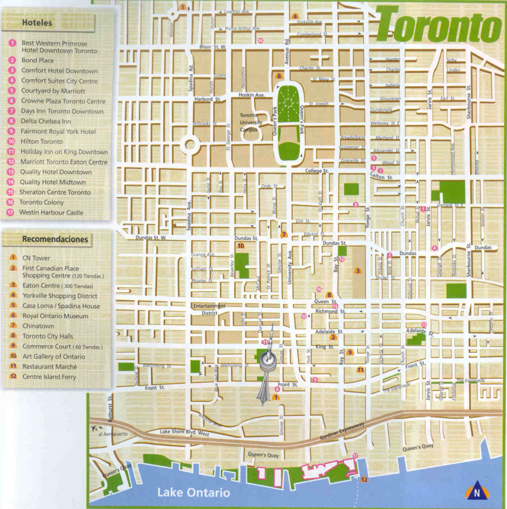 Large Toronto Maps For Free Download And Print | High-Resolution And throughout Printable Map Of Downtown Toronto