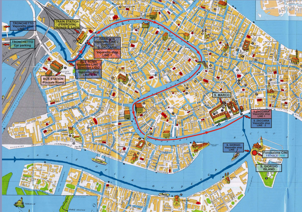 Large Venice Maps For Free Download And Print | High-Resolution And pertaining to Printable Map Of Venice Italy