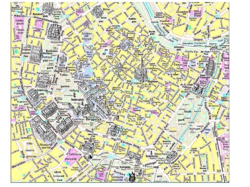 Large Vienna Maps For Free Download And Print | High-Resolution And throughout Printable Map Of Vienna