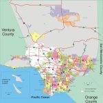 Larger Detailed Map Of Los Angeles County | Maps In 2019 | County In Printable Map Of Los Angeles County