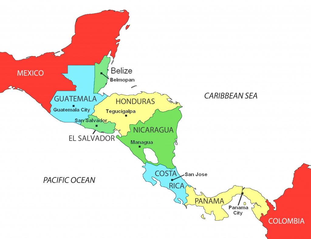 Latin America Map Printable Spanish Speaking Countries And Their inside Printable Map Of Spanish Speaking Countries