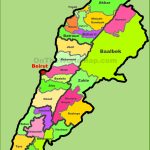 Lebanon Maps | Maps Of Lebanon Regarding Printable Map Of Lebanon