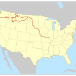 Lewis And Clark National Historic Trail   Wikipedia In Lewis And Clark Trail Map Printable