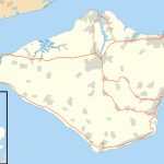 List Of Places On The Isle Of Wight   Wikipedia Within Printable Map Of Isle Of Wight